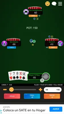 Poker 5 Card Draw android App screenshot 0