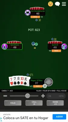 Poker 5 Card Draw android App screenshot 1