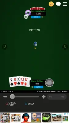 Poker 5 Card Draw android App screenshot 4